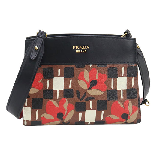 PRADA Shoulder Bag Bibliotheque PR85564 Shoulder Bag leather/Shoulder Bag Women