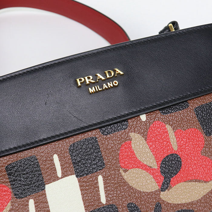 PRADA Shoulder Bag Bibliotheque PR85564 Shoulder Bag leather/Shoulder Bag Women