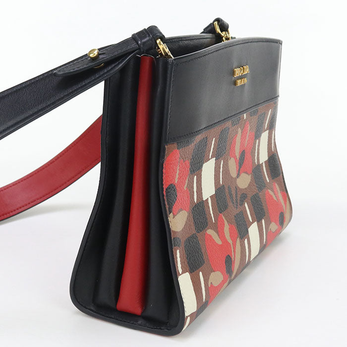 PRADA Shoulder Bag Bibliotheque PR85564 Shoulder Bag leather/Shoulder Bag Women