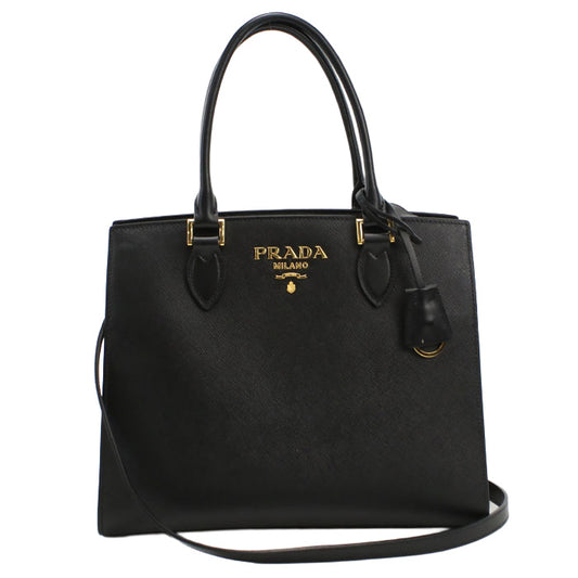 PRADA 2WAY handbag Saffiano leather PR87434 Tote Bag leather/2WAY handbag Women