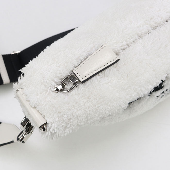 PRADA Triangle 1BH190 Diagonal shoulder bag pile Women