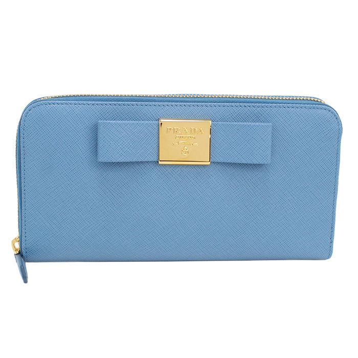 PRADA zip around long wallet PR88108 PurseZip Around leather/zip around long wallet Women