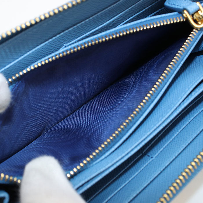 PRADA zip around long wallet PR88108 PurseZip Around leather/zip around long wallet Women