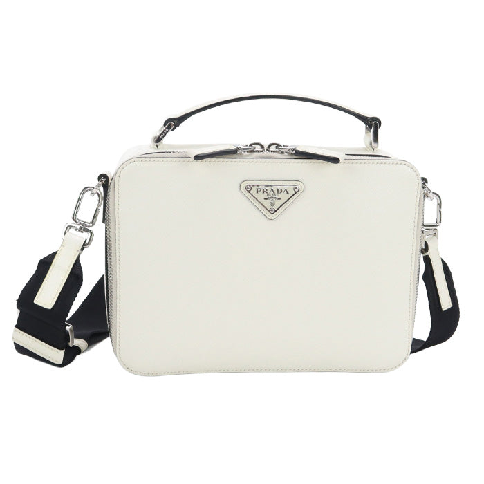 PRADA Saffiano Leather Bag Brick PR89904 Handbag leather/Saffiano Leather Bag mens
