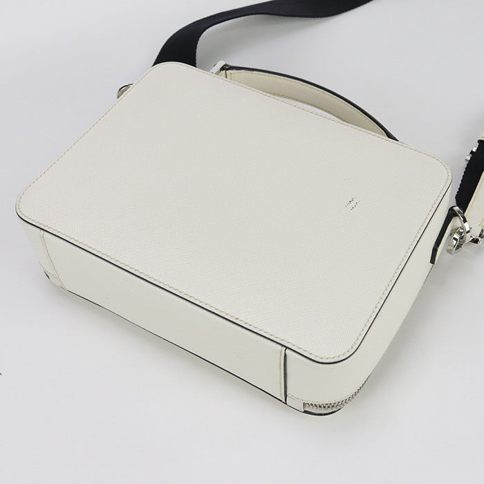 PRADA Saffiano Leather Bag Brick PR89904 Handbag leather/Saffiano Leather Bag mens