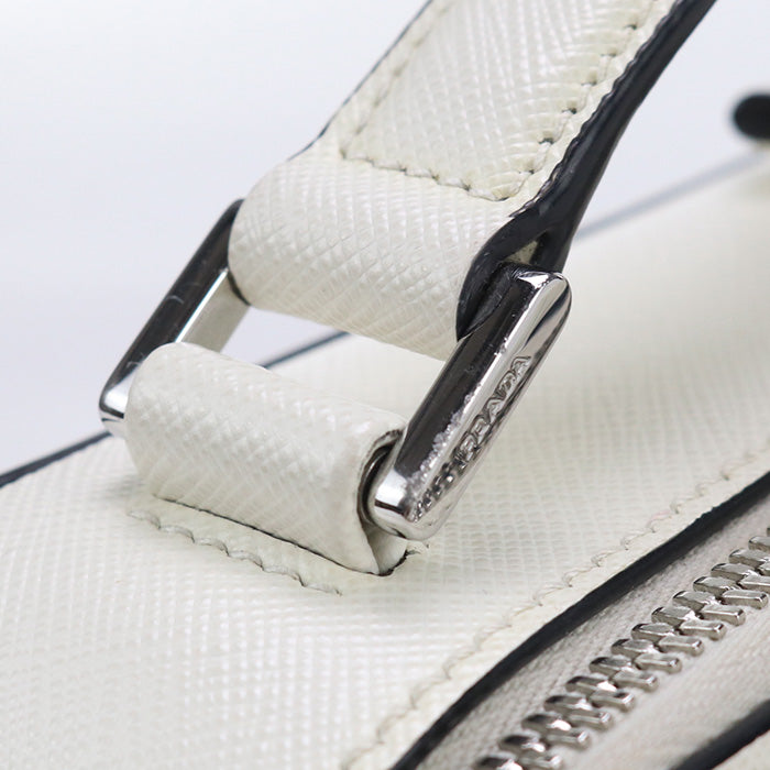 PRADA Saffiano Leather Bag Brick PR89904 Handbag leather/Saffiano Leather Bag mens