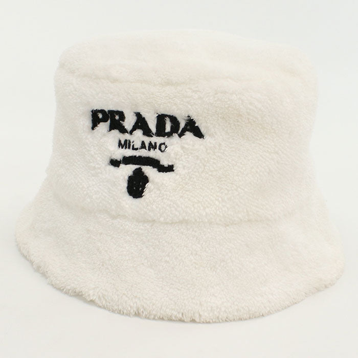 PRADA Bucket hat Terry cloth PR90491 hat polyester/Bucket hat Women
