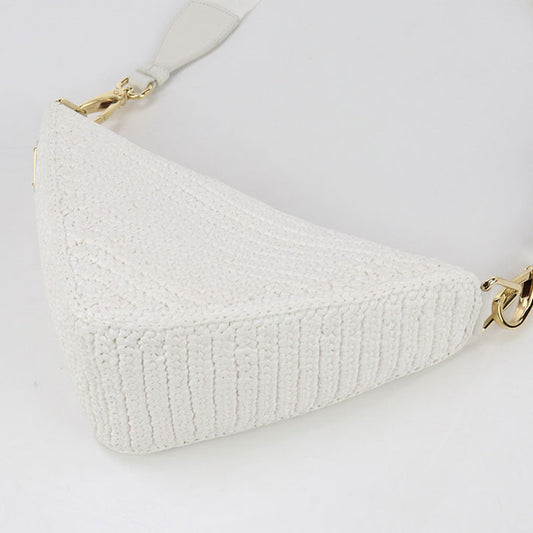 PRADA 1BH190 Diagonal shoulder bag Raffia Women