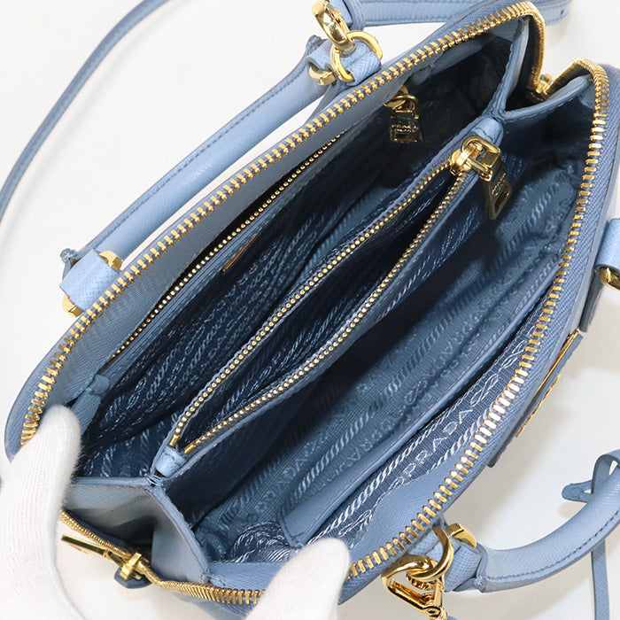 PRADA 2WAY PR92487 Handbag leather/2WAY handbag Women