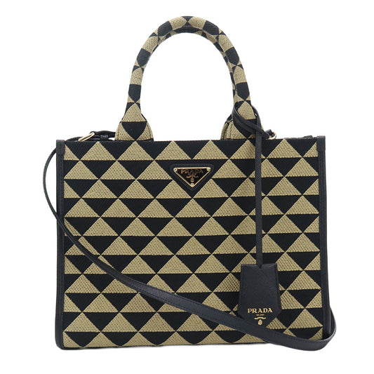 PRADA 2WAY 1BA354 Tote Bag canvas Women