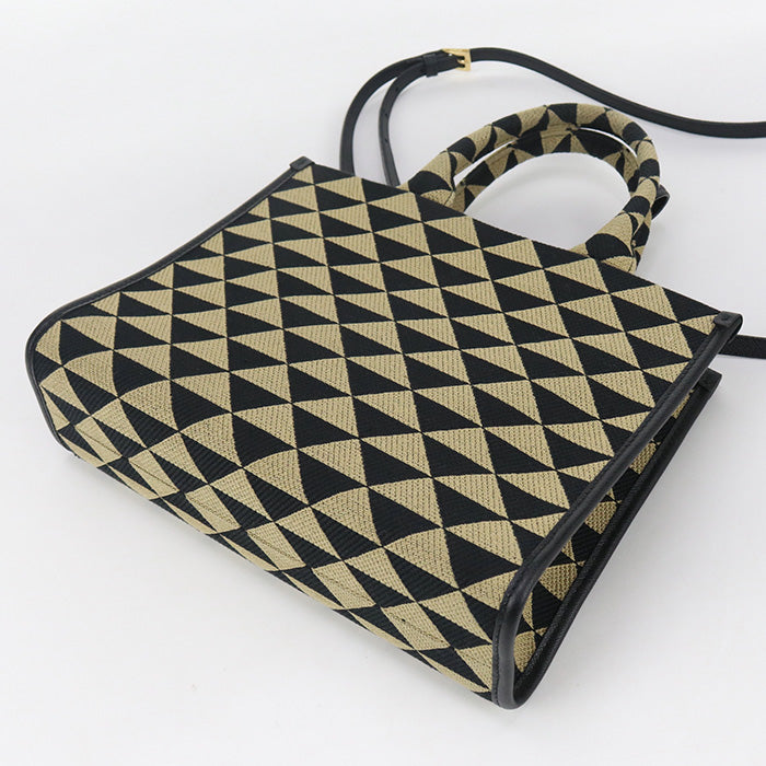 PRADA 2WAY 1BA354 Tote Bag canvas Women