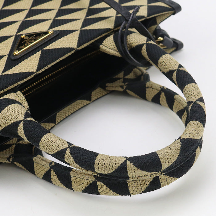 PRADA 2WAY 1BA354 Tote Bag canvas Women