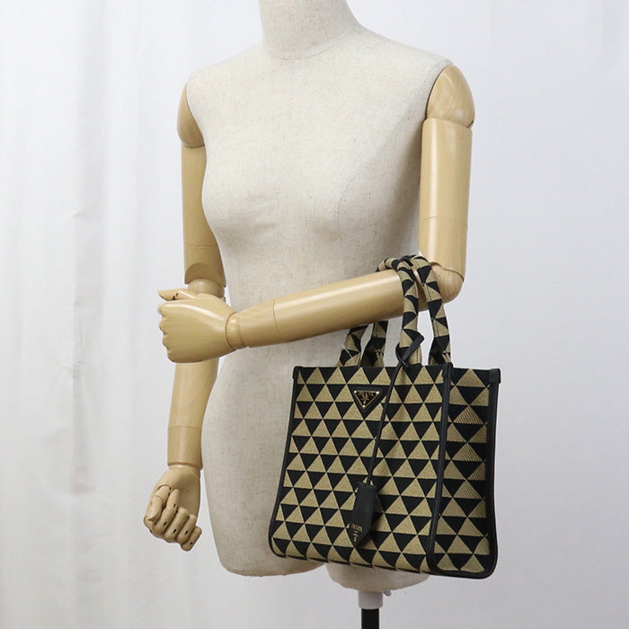 PRADA 2WAY 1BA354 Tote Bag canvas Women