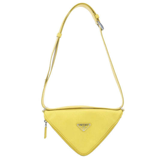 PRADA Triangle PR92636 Shoulder Bag leather/Shoulder Bag unisex