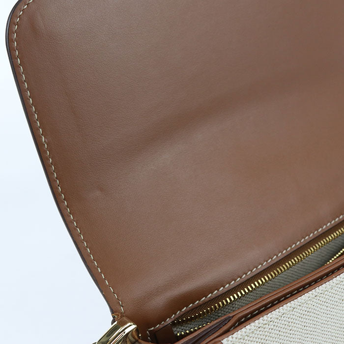 PRADA 1BD257 2DLI F0A5T Shoulder Bag hemp/cotton Women