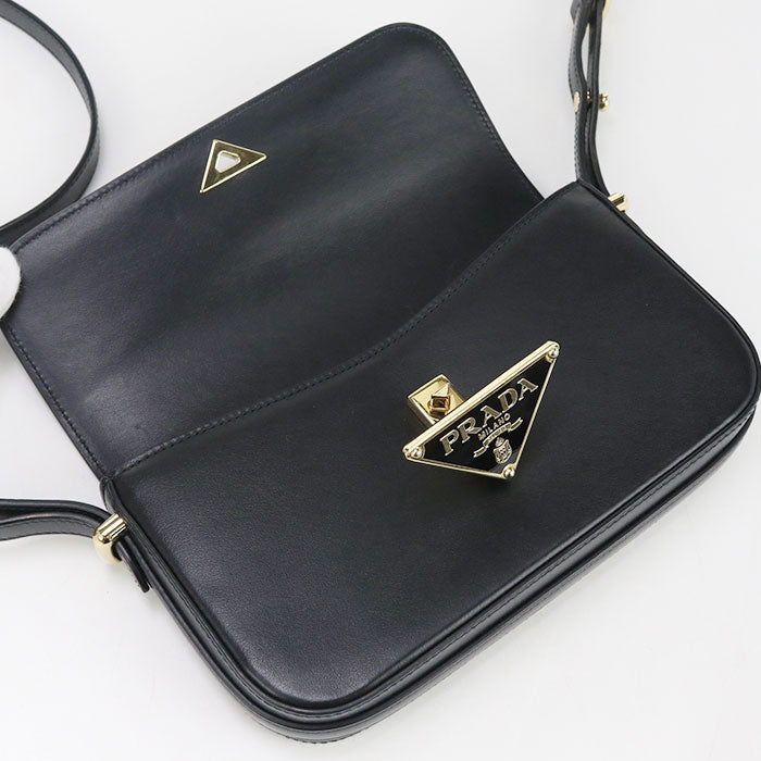 PRADA 1BD339 ASK F0002 Diagonal shoulder bag leather Women