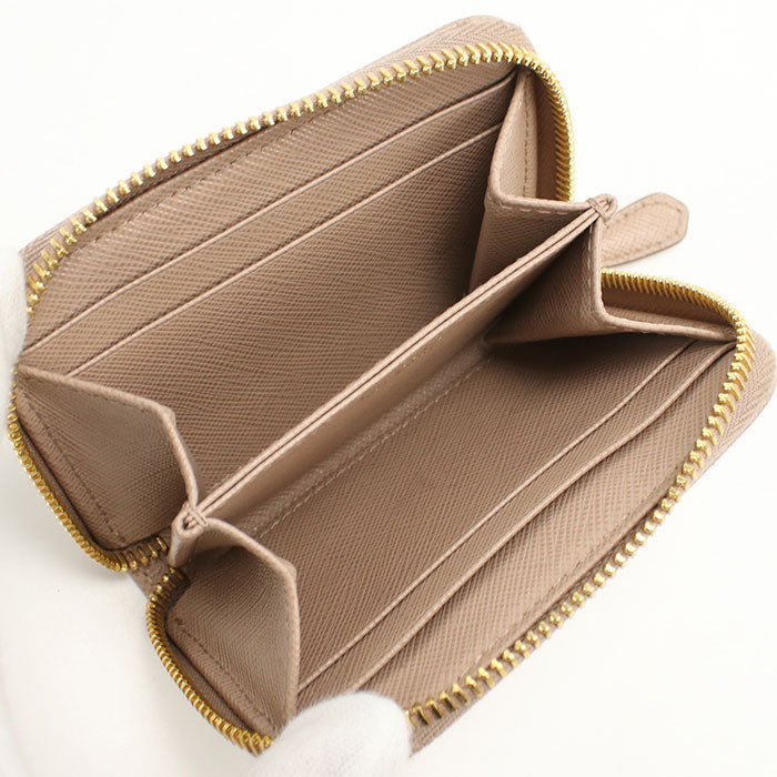 PRADA Coin case 1MM268 F0236 Coin Pocket/Safiano leather Women