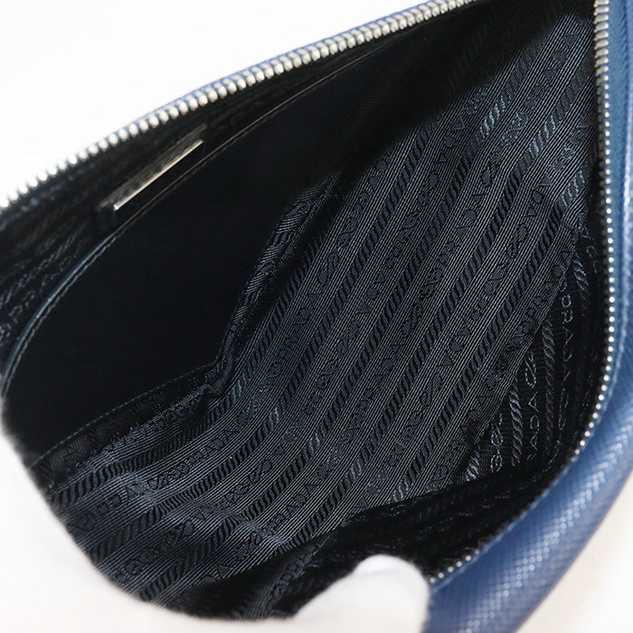 PRADA Triangle 2VH155 Diagonal shoulder bag leather mens