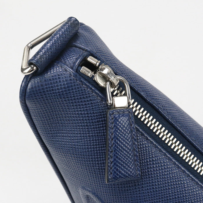 PRADA Triangle 2VH155 Diagonal shoulder bag leather mens