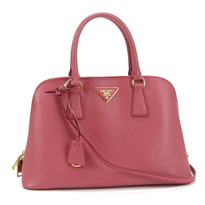 PRADA 2WAY Safiano leather BL0837 NZV F060M Handbag leather Women