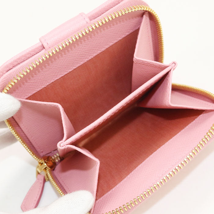 PRADA Folded wallet/Safiano leather Women