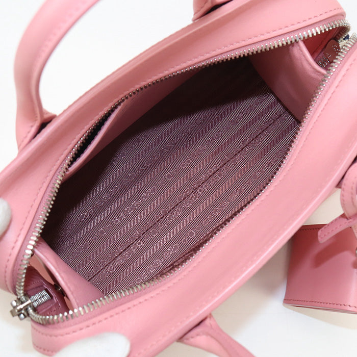 PRADA 2WAY Handbag leather Women