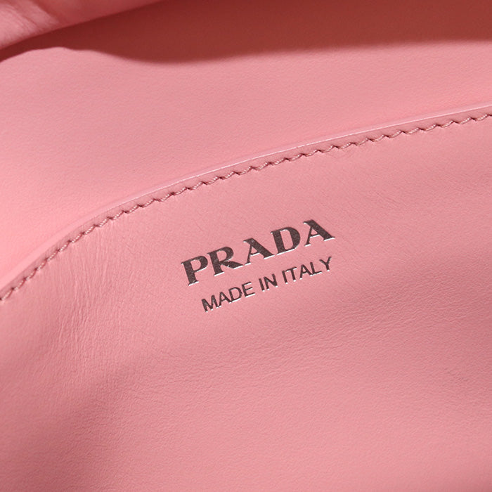 PRADA 2WAY Handbag leather Women