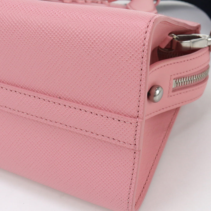 PRADA 2WAY Handbag leather Women