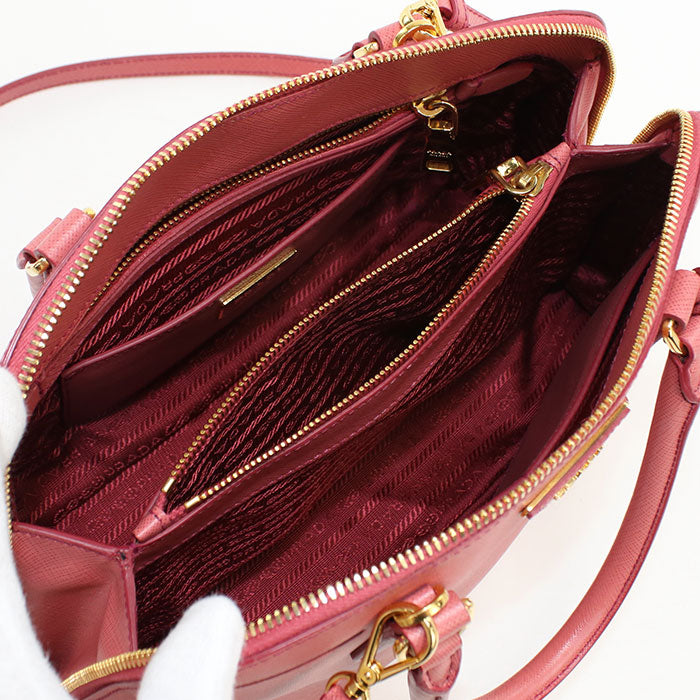 PRADA 2WAY handbag Safiano leather PR94296 Handbag leather/2WAY handbag Women