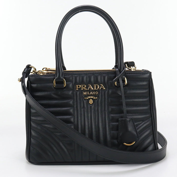 PRADA 2WAY Tote Bag leather Women