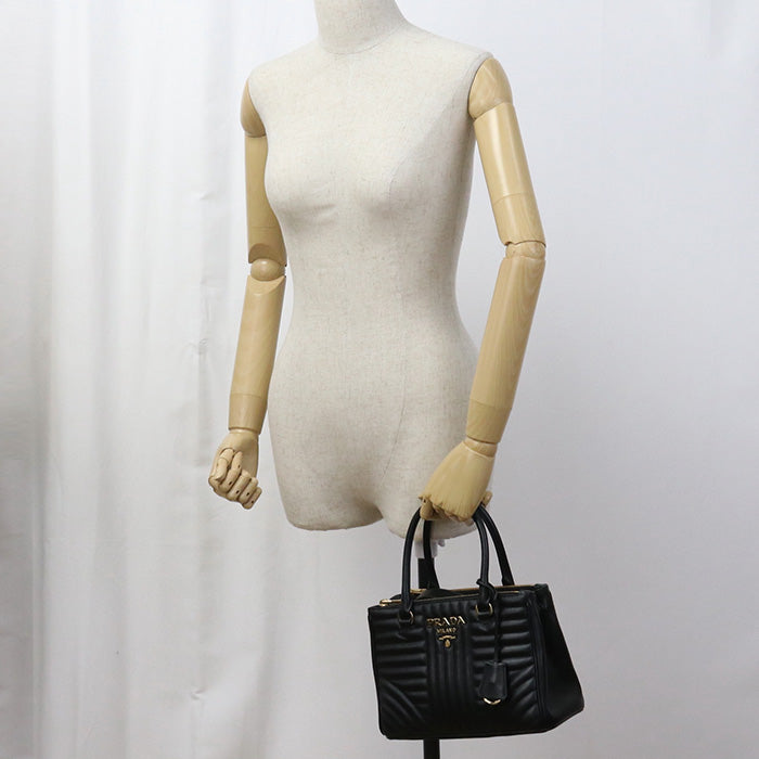 PRADA 2WAY Tote Bag leather Women