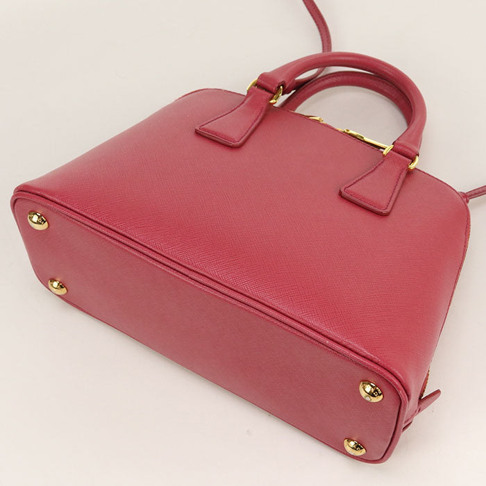 PRADA 2WAY Safiano leather PR94748 Handbag leather/2WAY handbag Women