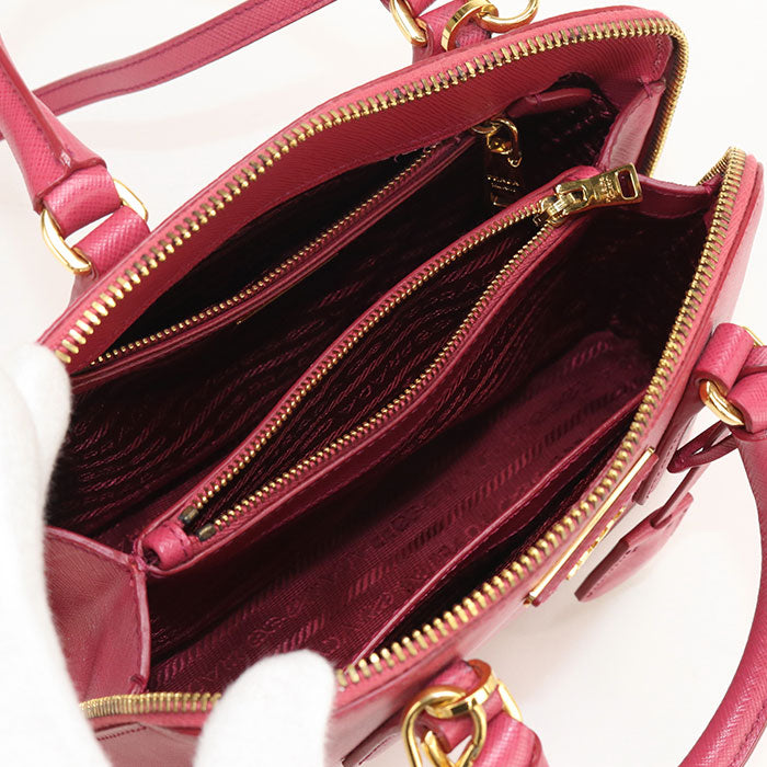 PRADA 2WAY Safiano leather PR94748 Handbag leather/2WAY handbag Women