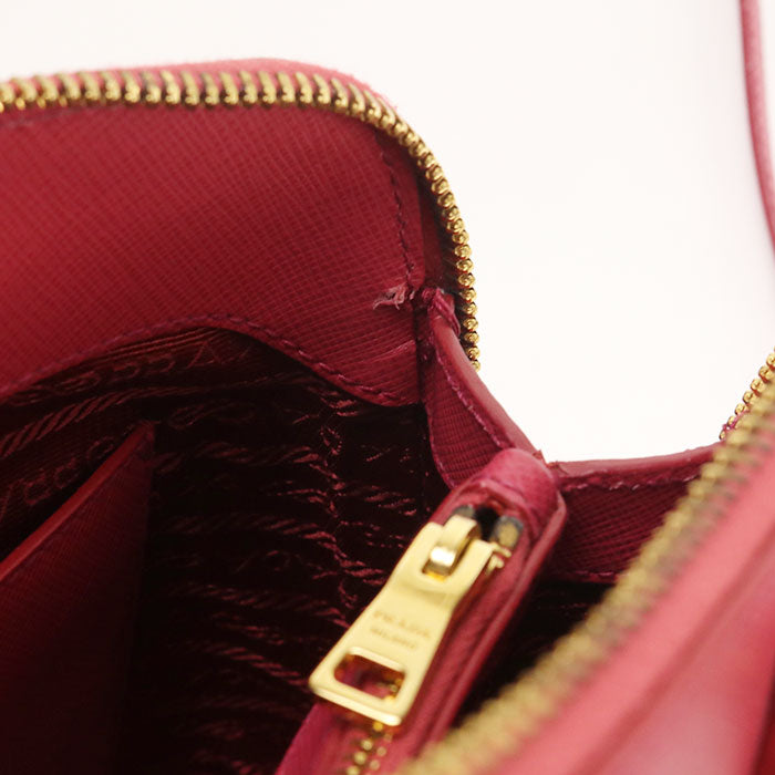 PRADA 2WAY Safiano leather PR94748 Handbag leather/2WAY handbag Women