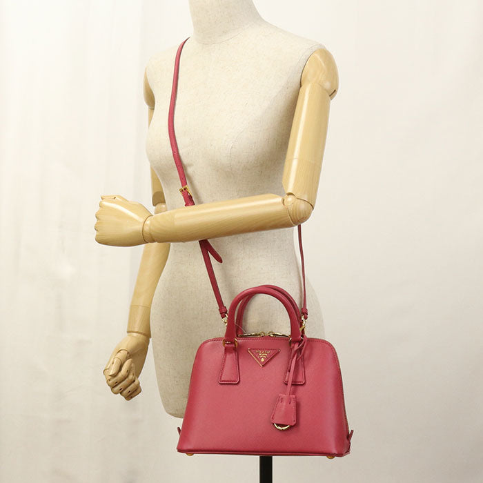 PRADA 2WAY Safiano leather PR94748 Handbag leather/2WAY handbag Women