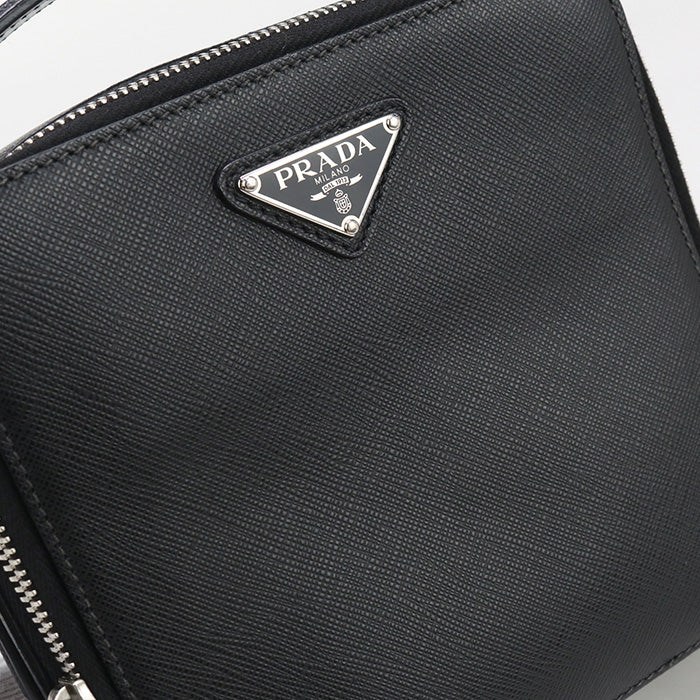 PRADA 2WAY Safiano leather PR95076 Handbag leather/2WAY handbag mens