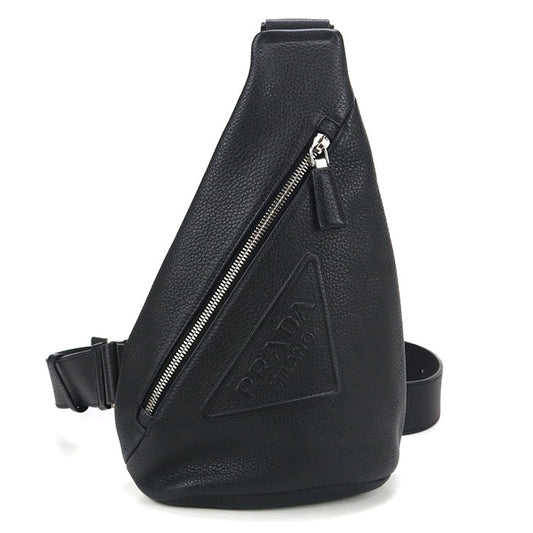 PRADA One Shoulder Bag Vittero Dino Leather PR95208 body bag leather/One Shoulder Bag mens