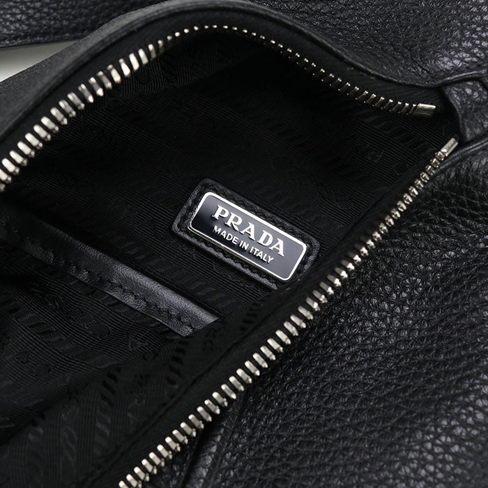 PRADA One Shoulder Bag Vittero Dino Leather PR95208 body bag leather/One Shoulder Bag mens