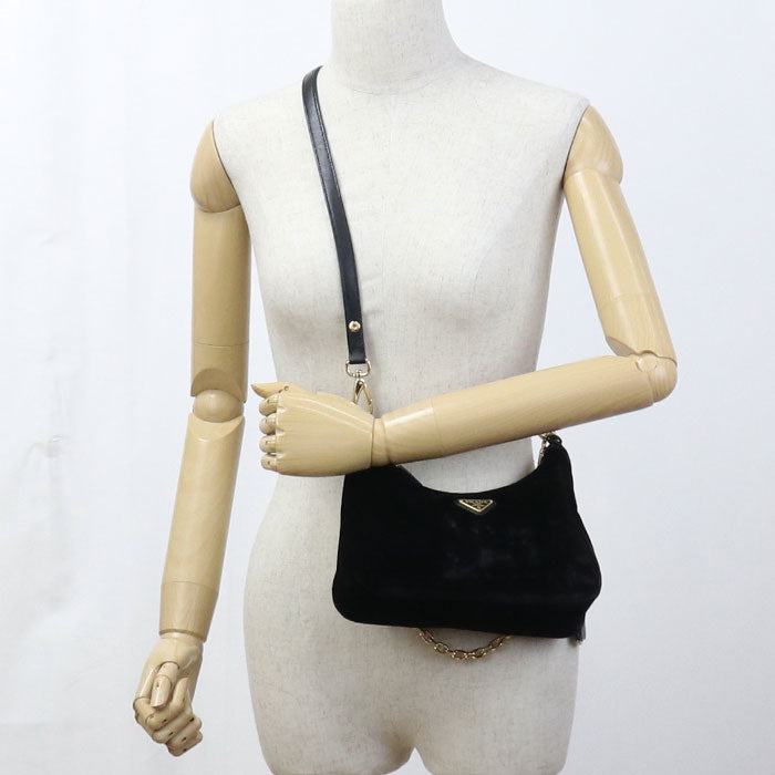PRADA Velvet mini bag Re-Edition PR95283 Shoulder Bag/Velvet mini bag/Cupra Women