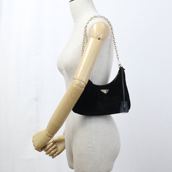 PRADA Velvet mini bag Re-Edition PR95283 Shoulder Bag/Velvet mini bag/Cupra Women