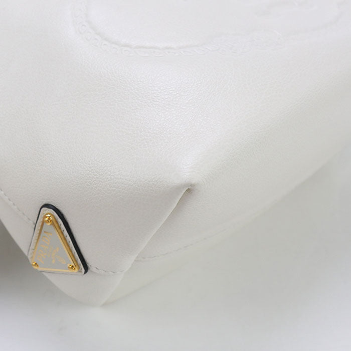 PRADA 2WAY 1BA111 2EBJ F0009 Handbag leather Women