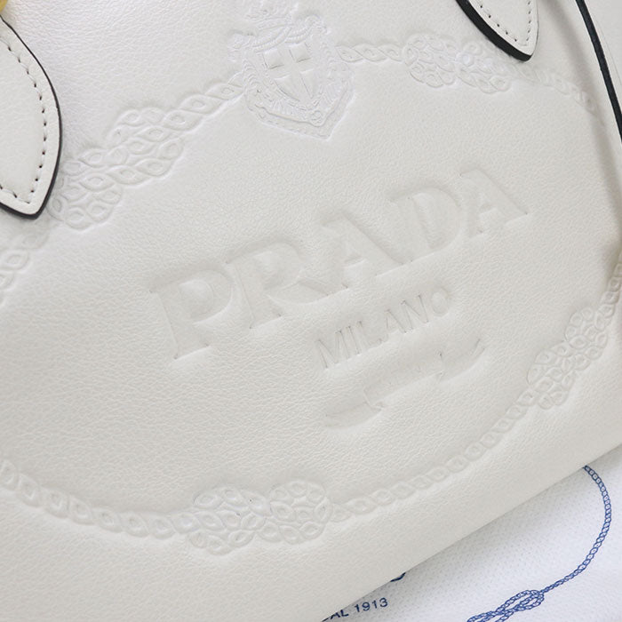 PRADA 2WAY 1BA111 2EBJ F0009 Handbag leather Women