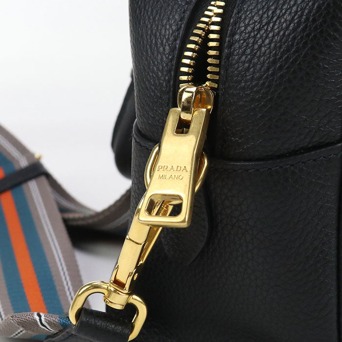 PRADA 2WAY Vittello leather 1BB108 2E8K F0002 Handbag leather Women