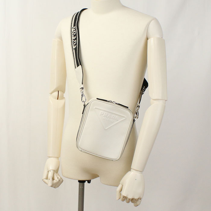 PRADA Safiano 2VH154 Diagonal shoulder bag/Safiano leather mens