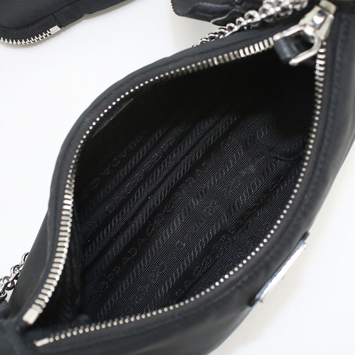 PRADA 2WAY 1BH204 Shoulder Bag/Recycled nylon Women
