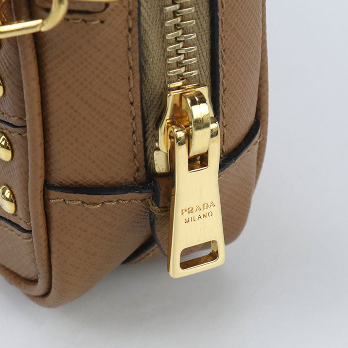 PRADA 2WAYShoulder Bag Diagonal shoulder bag leather Women