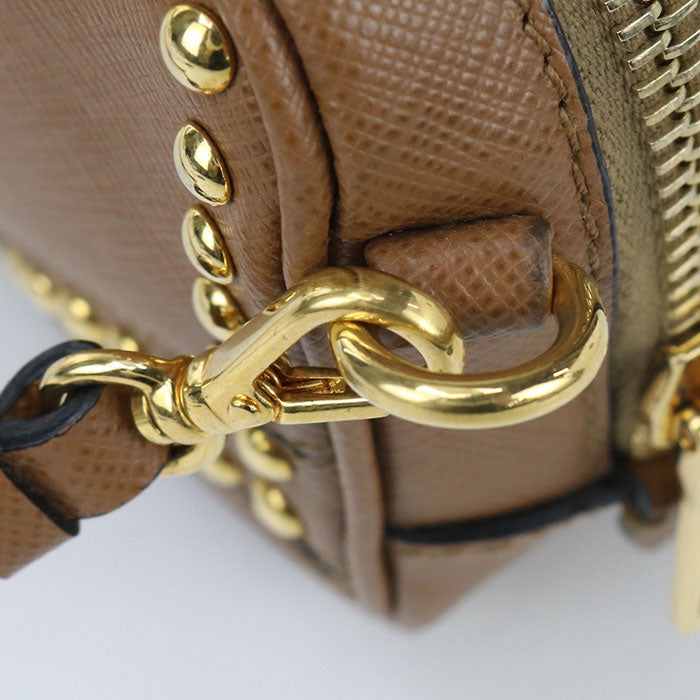 PRADA 2WAYShoulder Bag Diagonal shoulder bag leather Women