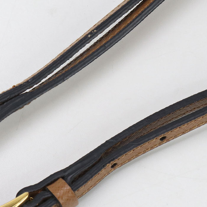 PRADA 2WAYShoulder Bag Diagonal shoulder bag leather Women