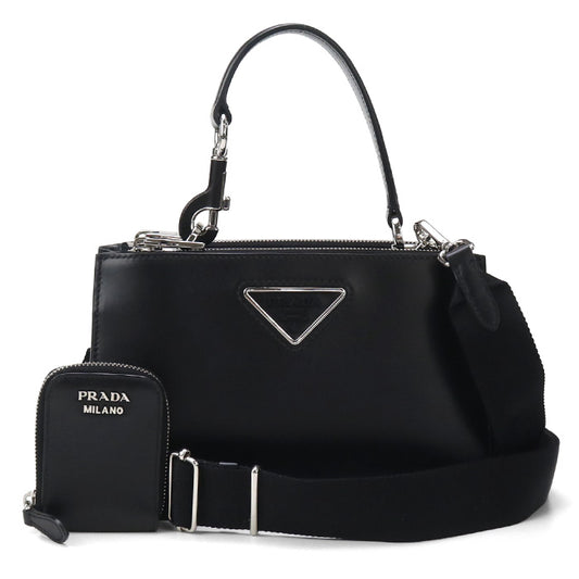PRADA 2WAY 1BA314 2AIX F0XD9 Handbag Calfskin Women