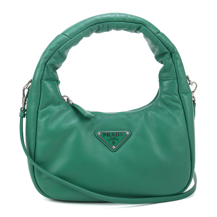 PRADA 2WAY 1BA384 Handbag leather Women